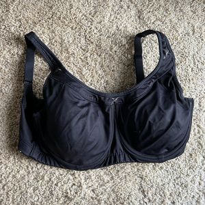 ATHLETA Sports Bra Black 38D